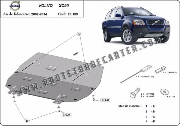 Protetor de Carter de aço Volvo XC90