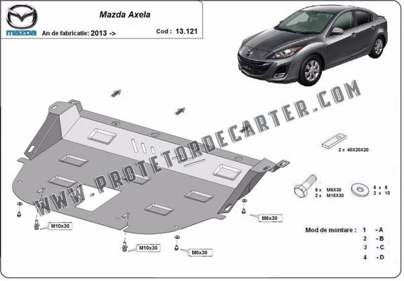 Protetor de Carter de aço Mazda Axela