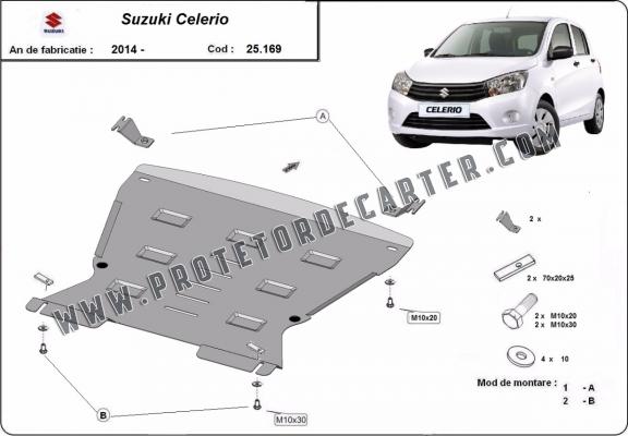 Protetor de Carter de aço Suzuki Celerio