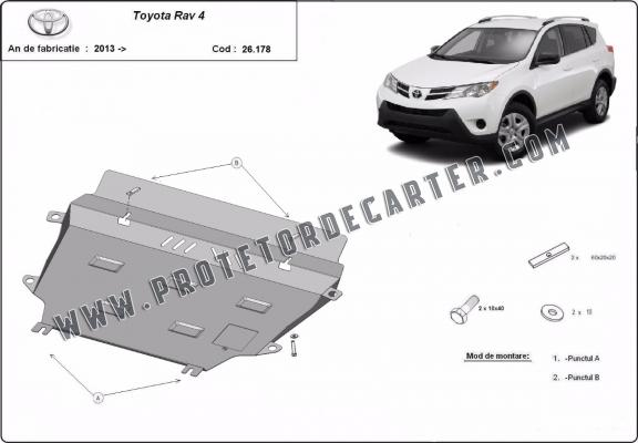 Protetor de Carter de aço Toyota RAV 4