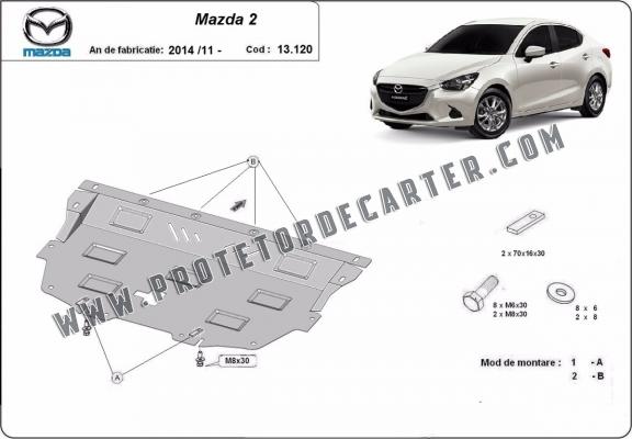 Protetor de Carter de aço Mazda 2