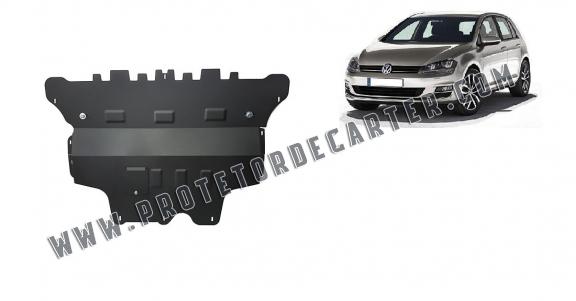 Protetor de Carter de aço VW Golf 7 - manual gearbox