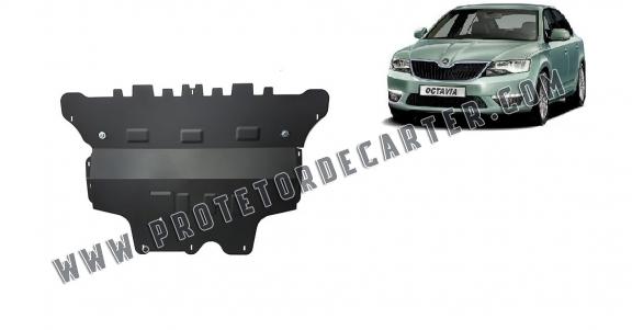 Protetor de Carter de aço Skoda Octavia 3 - manual gearbox