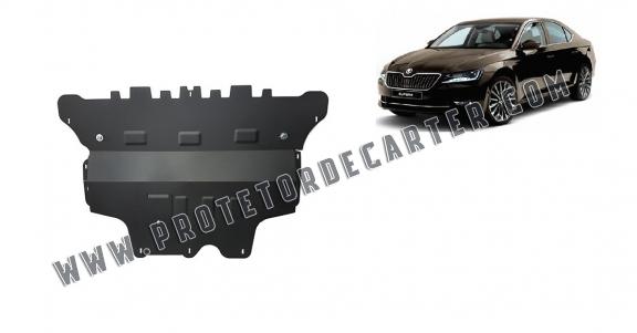 Protetor de Carter de aço Skoda Superb - manual gearbox