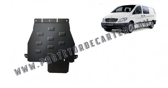  Protetor de caixa de velocidades de aço  Mercedes Vito W639 - 4x4 - automatic gearbox