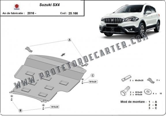 Protetor de Carter de aço Suzuki SX4