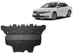 Protetor de Carter de aço VW Passat B8 - manual gearbox