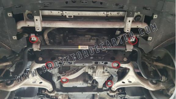 Protetor de Carter de aço Mercedes ML W166