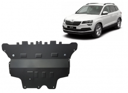 Protetor de Carter de aço Skoda Karoq - manual gearbox