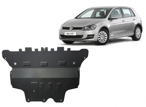 Protetor de Carter de aço VW Golf 7 - automatic gearbox