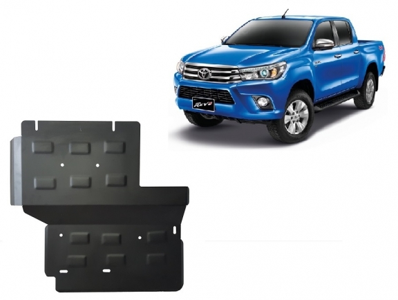  Protetor diferencial de aço  Toyota Hilux Revo