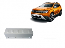 Protetor de aço para o pára-choque dianteiro Dacia Duster