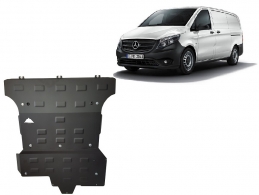 Protetor de Carter de aço Mercedes Vito W447, 2.2 D, 4x4