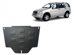 Protetor diferencial de aço  Mercedes ML W163