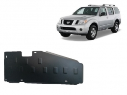 Protetor de aço para o tanque de combustível Nissan Pathfinder R51