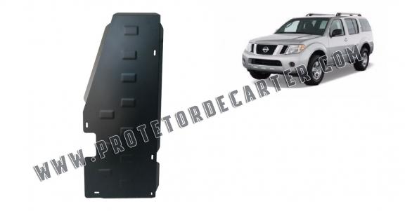 Protetor de aço para o tanque de combustível Nissan Pathfinder R51