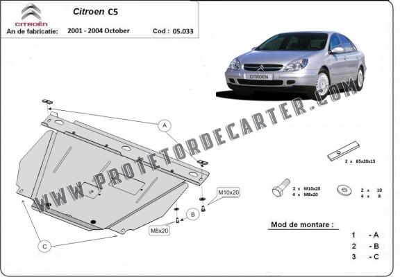 Protetor de Carter de aço Citroen C5