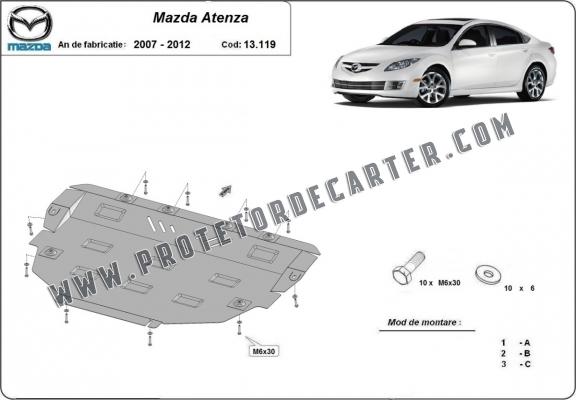 Protetor de Carter de aço Mazda Atenza