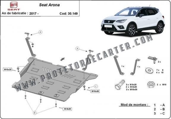 Protetor de Carter de aço Seat Arona