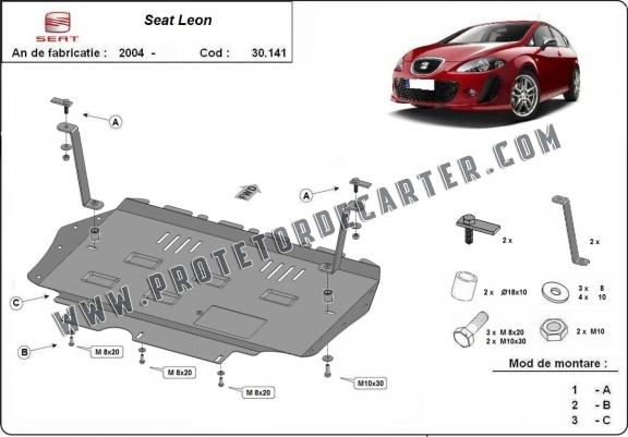 Protetor de Carter de aço Seat Leon 2