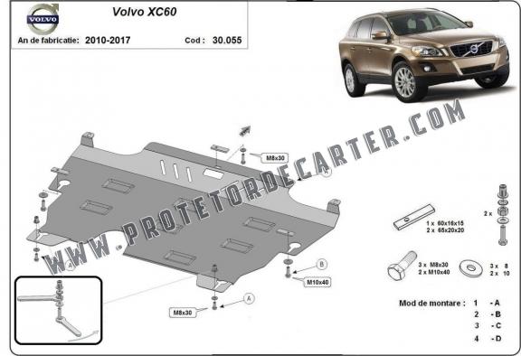 Protetor de Carter de aço Volvo XC60