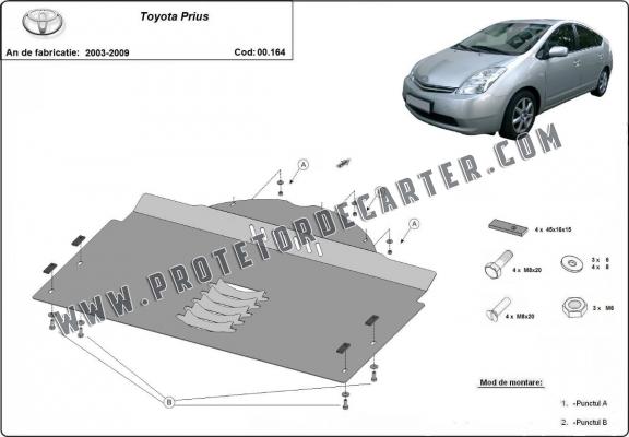 Protetor de conversor catalítico/cat lock Toyota Prius