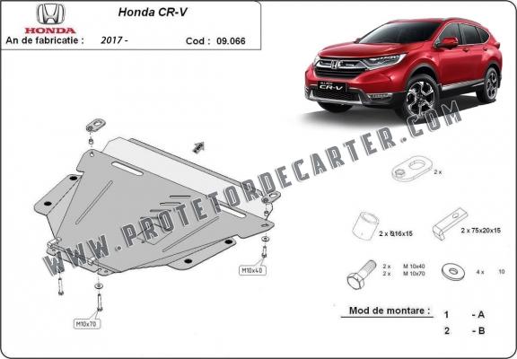 Protetor de Carter de aço Honda CR-V