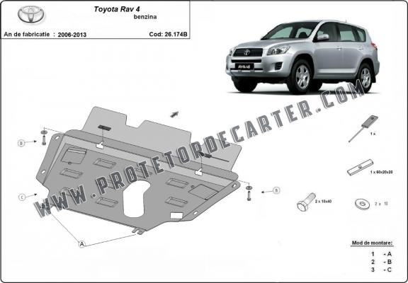 Protetor de Carter de aço Toyota RAV 4 petrol