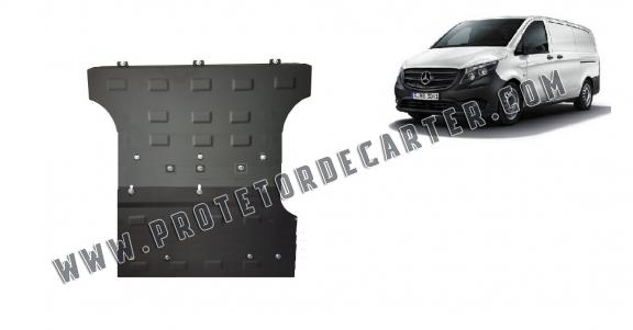 Protetor de Carter de aço Mercedes V-Class W447 2.2 D, 4x2 