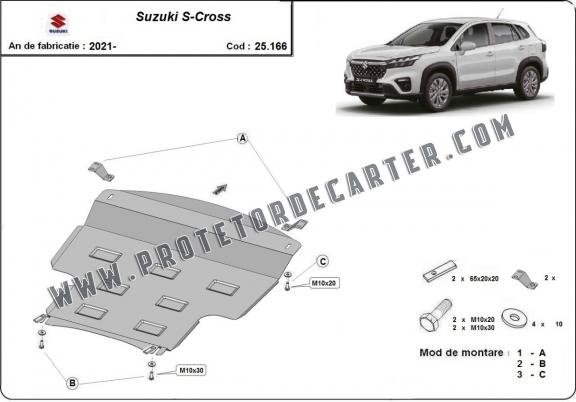 Protetor de Carter de aço Suzuki S-Cross