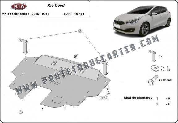 Protetor de Carter de aço Kia Ceed 