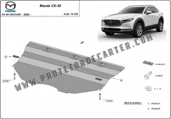 Protetor de Carter de aço Mazda CX-30