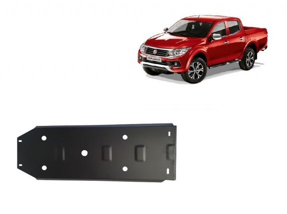 Protetor de aço para o tanque de combustível Fiat Fullback