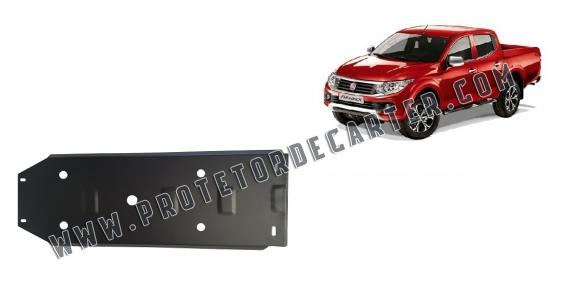 Protetor de aço para o tanque de combustível Fiat Fullback