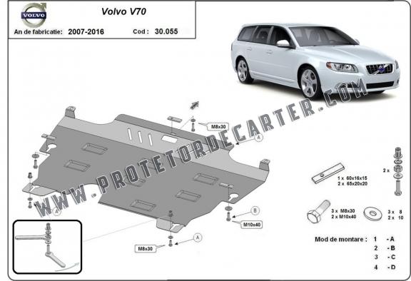 Protetor de Carter de aço Volvo V70