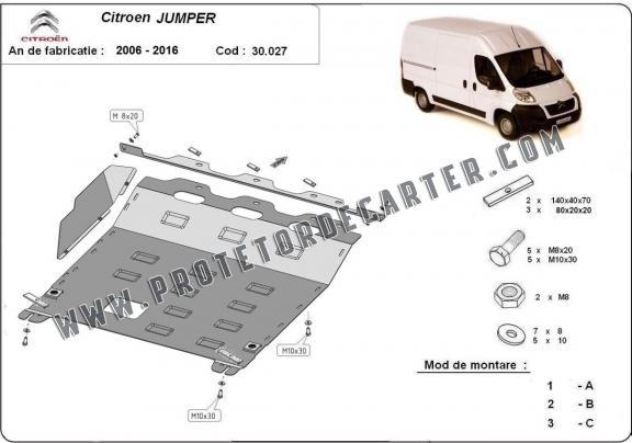 Protetor de Carter de aço Citroen Jumper