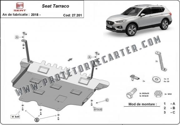 Protetor de Carter de aço Seat Tarraco