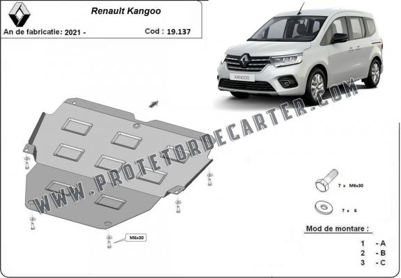 Protetor de Carter de aço Renault Kangoo