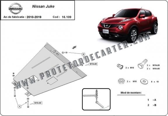 Protetor de Carter de aço Nissan Juke