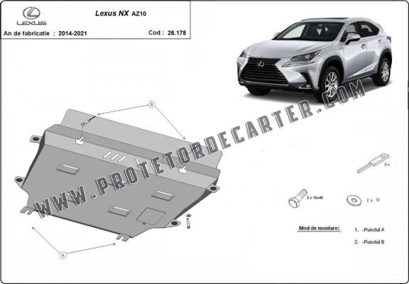 Protetor de Carter de aço Lexus NX AZ10