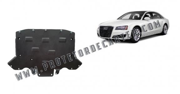  Protetor de caixa de velocidades de aço Audi A8