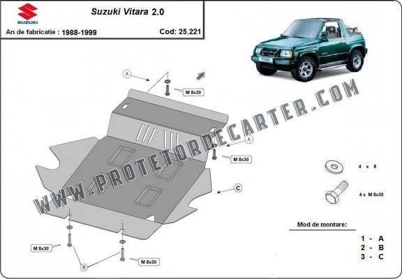 Protetor de Carter de aço Suzuki Vitara 2.0