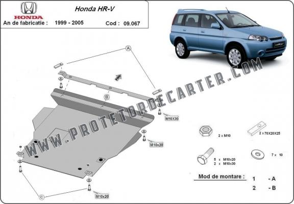 Protetor de Carter de aço Honda HR-V