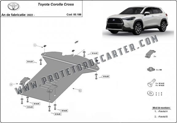 Protetor de conversor catalítico/cat lock Toyota Corolla Cross