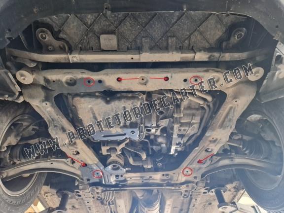 Protetor de Carter de aço Nissan Qashqai J10