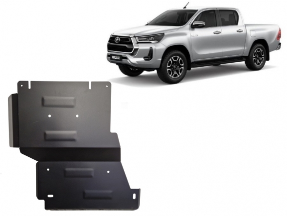  Protetor diferencial de aço Toyota Hilux Invincible