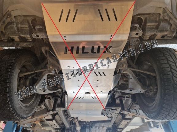 Protetor diferencial de alumínio Toyota Hilux Invincible