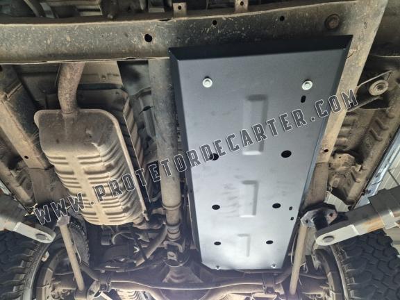 Protetor de aço para o tanque de combustível Hyundai Terracan