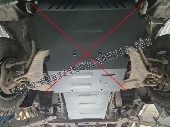 Protetor de caixa de velocidades de aço Hyundai Terracan