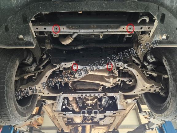 Protetor de aço para radiador Isuzu D-Max